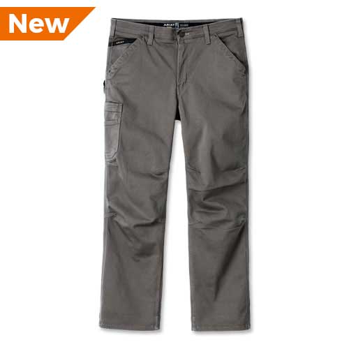 Rebar M4 Relaxed DuraStretch Washed Twill Dungaree Boot Cut Pant