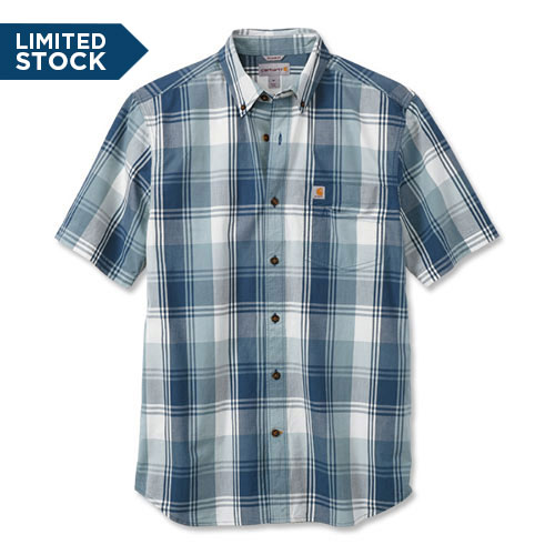 Carhartt&reg; Men's Short-Sleeve Plaid Shirt