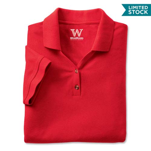 Women's Plaited Piqué Polo