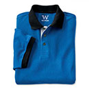 Men's Tri-Color Plaited Piqué Polo