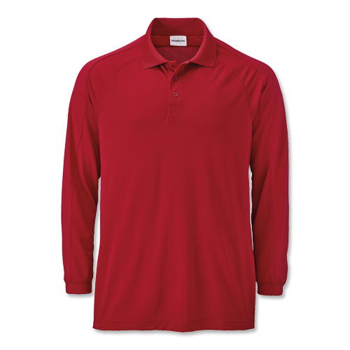 Premium Performance Long-Sleeve Polo