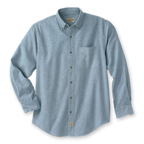 124 WearGuard® longsleeve chambray work shirt from Vestis