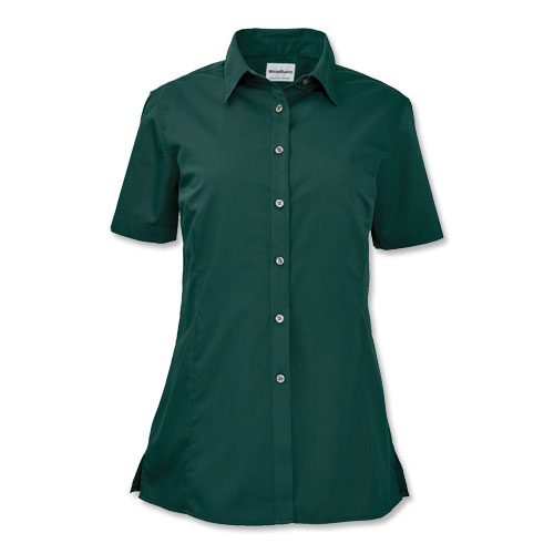WearGuard® Women's Short-Sleeve Poplin Shirt
