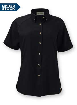 Women's ReTerra™ Eco Short-Sleeve Button-Down Collar Shirt