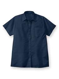 Maternity Short-Sleeve Woven Top