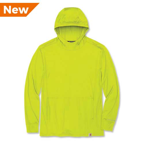 Carhartt Force&reg; Sun Defender&trade; Long-Sleeve Hooded T-Shirt