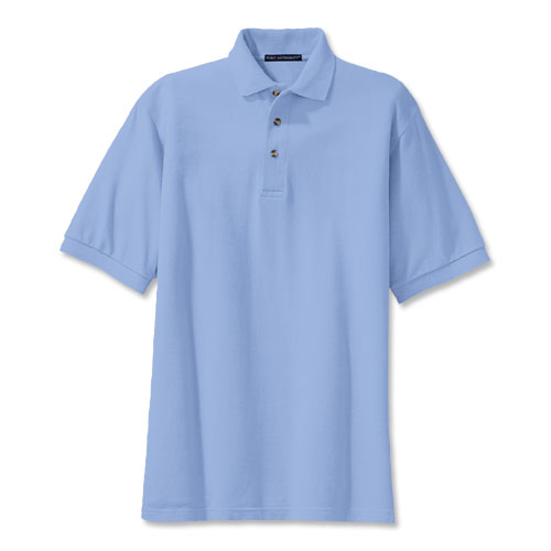 Port Authority Short-Sleeve Cotton Piqué Polo