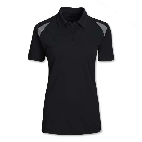 Dickies&reg; Women’s Short-Sleeve Performance Color Block Polo