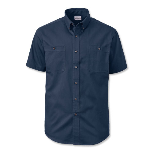 WearGuard® Short-Sleeve 100% Cotton Twill Shirt