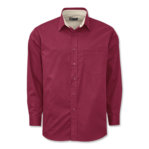 Men's Long-Sleeve Twill Shirt