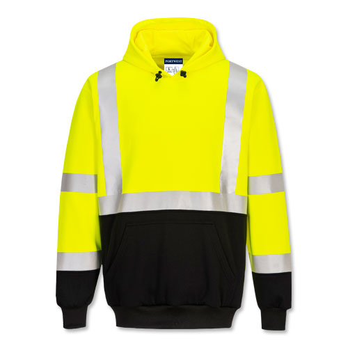 Colorblock Hooded Sweatshirt