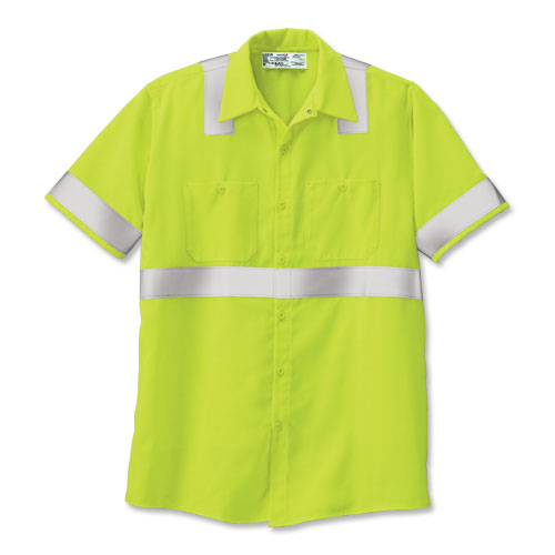 Class 2 Short-Sleeve 7-oz. Poplin Work Shirt