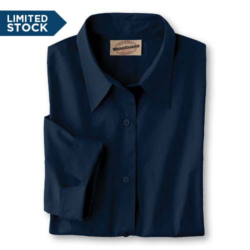 WearGuard® Women's 3⁄4-Sleeve Poplin Shirt