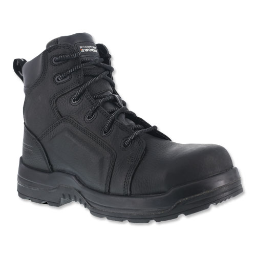 Rockport Works More Energy Men's 6-Inch Waterproof Lace-to- Work Boot