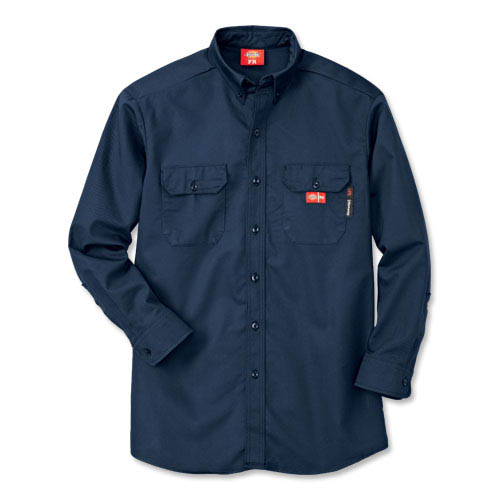 Dickies® Flame-Resistant Button-Down Work Shirt