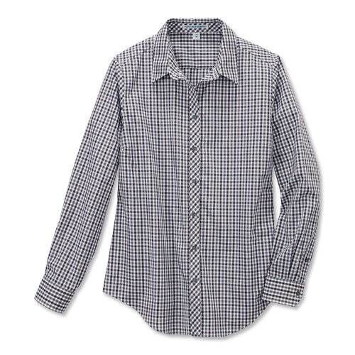 Women's Long-Sleeve Gingham Shirt