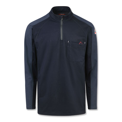 Bulwark® Men?s FR Flex Knit Quarter-Zip Shirt