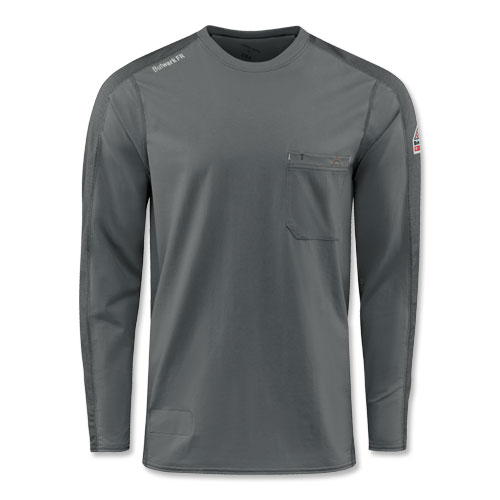 Bulwark® Men's Flex Knit Long-Sleeve T-Shirt
