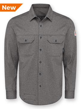 Bulwark® Men's FR Flex Knit Long-Sleeve Shirt