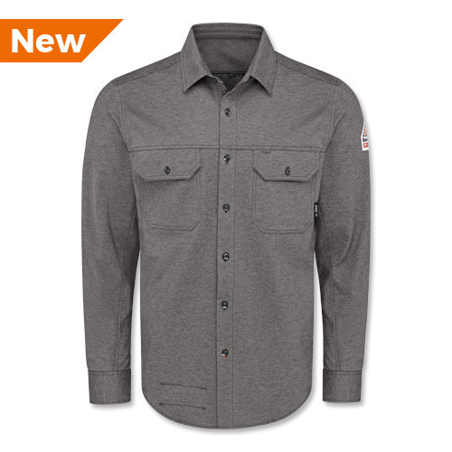 Bulwark® Men's FR Flex Knit Long-Sleeve Shirt
