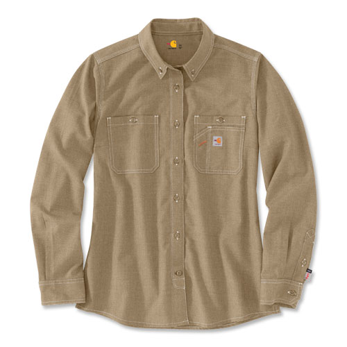 Carhartt®  FR Force Women's Relaxed Fit Long-Sleeve Shirt