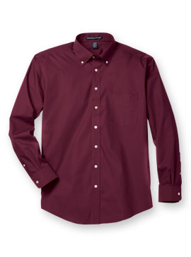 Devon and Jones Men's Solid Broadcloth Shirt