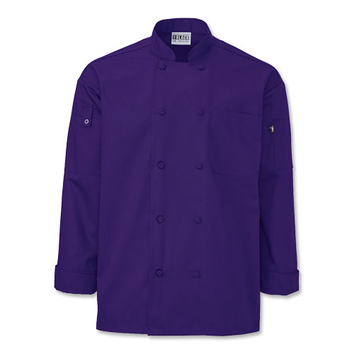 Uncommon Threads Black Line Long-Sleeve Covered Button Coat