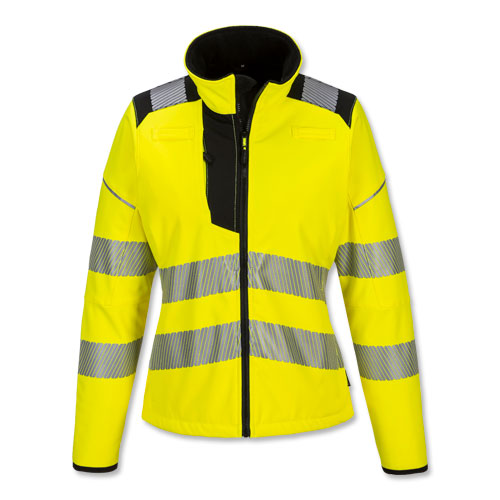Women's High-Visibility Soft Shell Bonded Jacket