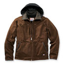 dickies® jacket with removable hood