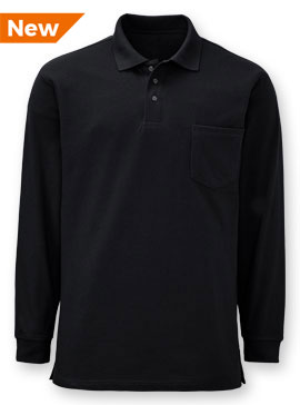 Super Blend Long-Sleeve Pocketed Polo