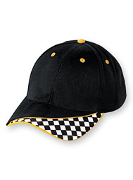 Checkerboard Trim Hat