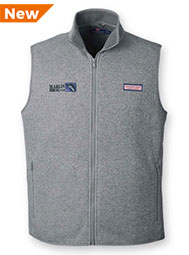 vineyard vines Men's Mountain Sweater Fleece Vest