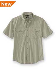 Carhartt Force&reg; Relaxed Fit Lightweight Button Down Short Sleeve Shirt