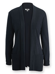 Women's Shirttail Shawl Cardigan with Pockets