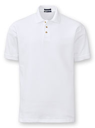 Men's Short-Sleeve Cotton Polo