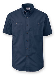 WearGuard&reg; Short-Sleeve 100% Cotton Twill Shirt