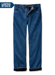 Lined Five Pocket Jeans