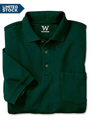 WearGuard&reg; WearTuff&trade; 100% Cotton Piqué Polo With Pocket