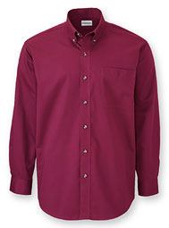 WearGuard&reg; Long-Sleeve Fine Line Blended Twill Shirt