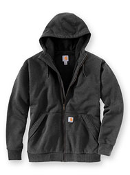 Carhartt&reg; Rain Defender&reg; Thermal-Lined Full-Zip Sweatshirt