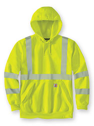 Carhartt&reg; High Visibility Class 3 Hooded Sweatshirt