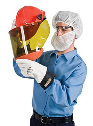 Flame-Resistant Hair Net