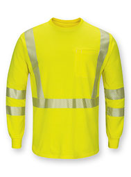 Bulwark® Hi-Visibility Lightweight Long Sleeve Shirt