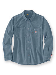 Carhartt®  FR Force Women's Relaxed Fit Long-Sleeve Shirt