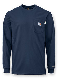 Carhartt&reg; FR Force Cotton Long-Sleeve T-Shirt