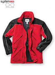 WearGuard&reg; System 365 Waterproof/Breathable Insulated Nylon Jacket with Zip-Off Sleeves