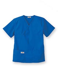 Urbane&reg; Women’s Solid Double Pocket Crossover Scrub Top