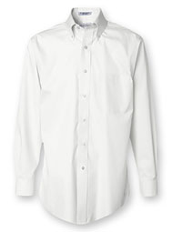Van Heusen Long-Sleeve Pinpoint Dress Shirt