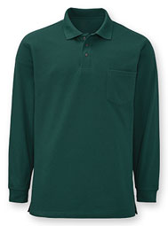 WearGuard&reg; Men's Long-Sleeve Polo with Pocket
