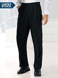Men’s Pleated Tuxedo Pants